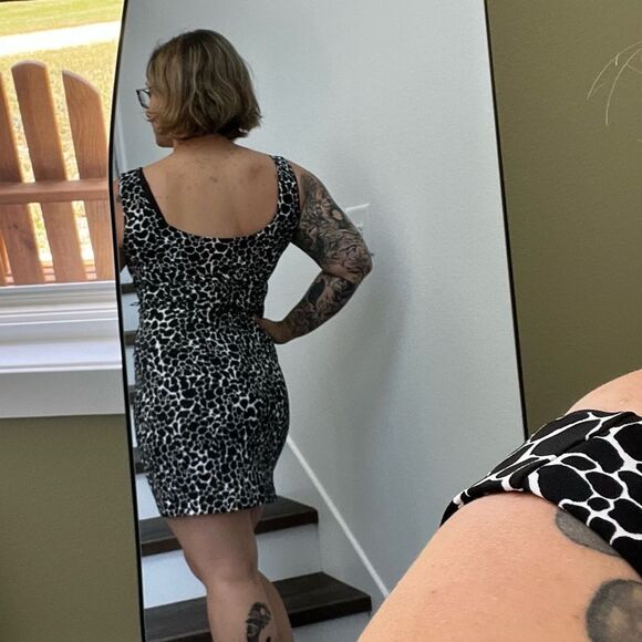 Susana Mónaco Black and White Dress Size M - Picture 9 of 12